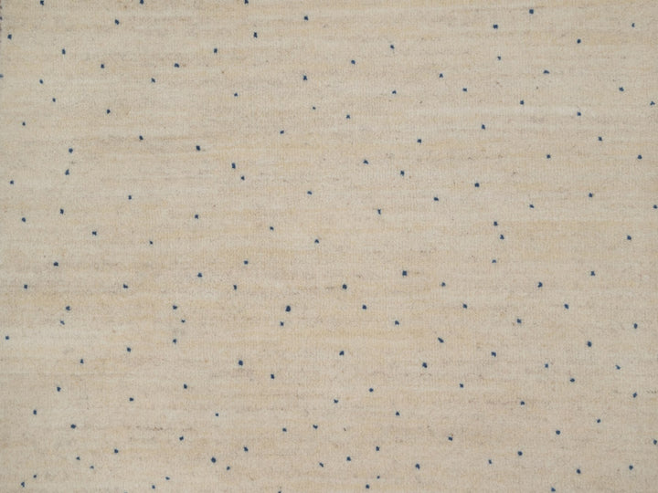 2'6" x 6'0" New Hand Knotted Ivory Wool Runner Oriental Rug - MOA10292626