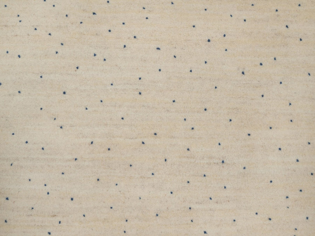 2'7" x 6'0" New Hand Knotted Ivory Wool Runner Oriental Rug - MOA10292627