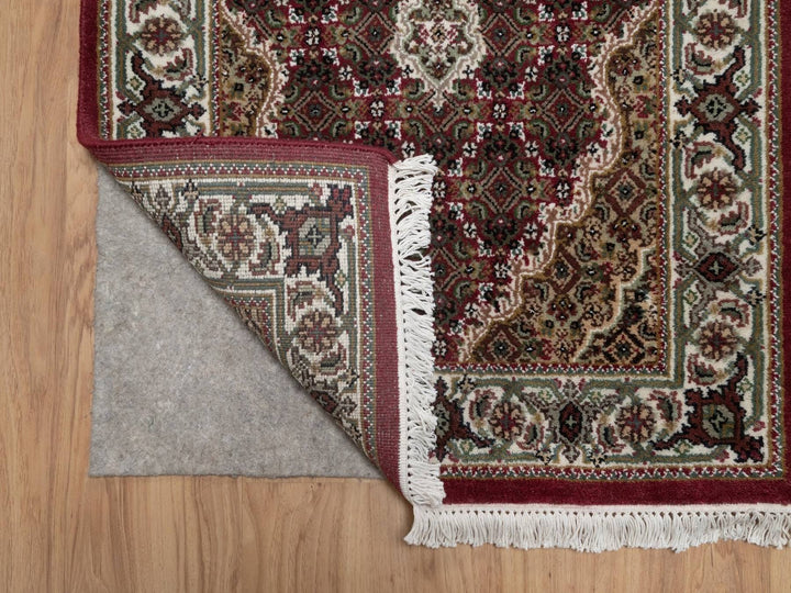 2'7" x 9'10" New Hand Knotted Red Wool Runner Oriental Rug - MOA10292660