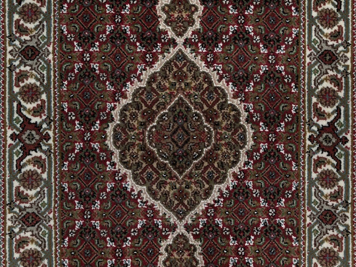 2'9" x 13'2" New Hand Knotted Red Wool Runner Oriental Rug - MOA10292661