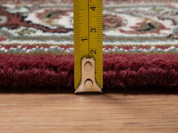 2'9" x 13'2" New Hand Knotted Red Wool Runner Oriental Rug - MOA10292661