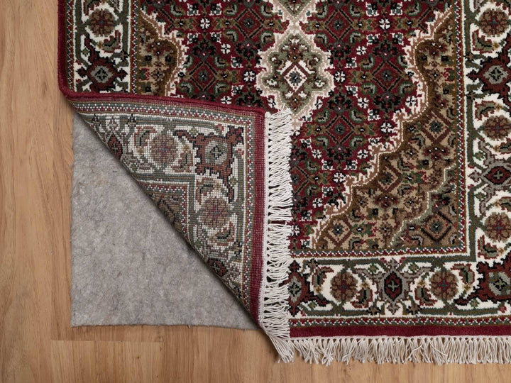 2'8" x 20'2" New Hand Knotted Red Wool Runner Oriental Rug - MOA10292668