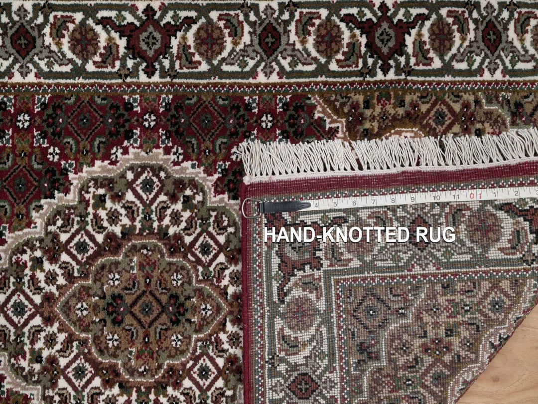 2'8" x 20'2" New Hand Knotted Red Wool Runner Oriental Rug - MOA10292668