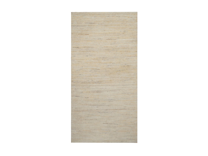 2'3" x 4'5" New Hand Knotted Ivory Wool Rectangle Oriental Rug - MOA10292723