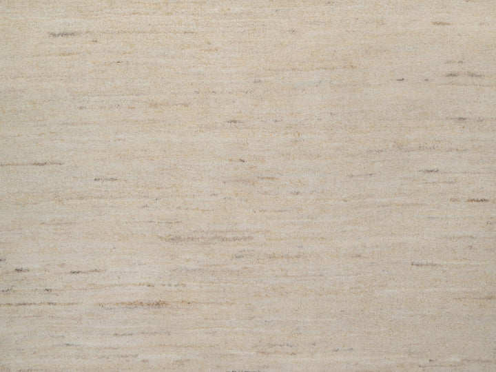 10'2" x 13'11" New Hand Knotted Ivory Wool Rectangle Oriental Rug - MOA10292724