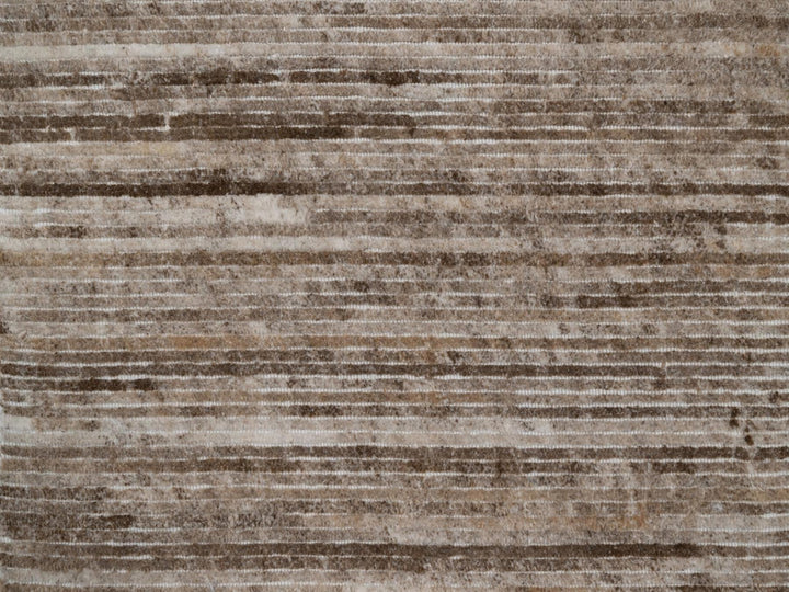 2'0" x 3'0" New Hand Loomed Brown Polyester Rectangle Oriental Rug - MOA10292738