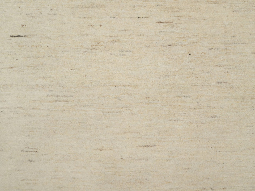 13'3" x 13'3" New Hand Knotted Ivory Wool Square Oriental Rug - MOA10292749