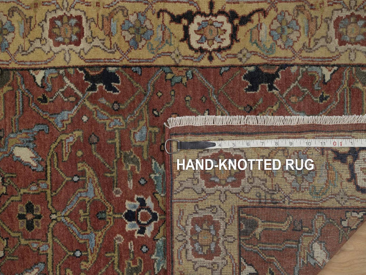 2'5" x 7'11" New Hand Knotted Red Wool Runner Oriental Rug - MOA10292769