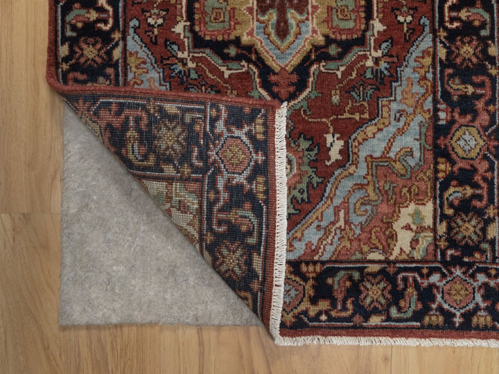 2'0" x 3'1" New Hand Knotted Red Wool Rectangle Oriental Rug - MOA10292790