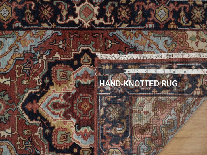 2'0" x 3'1" New Hand Knotted Red Wool Rectangle Oriental Rug - MOA10292791