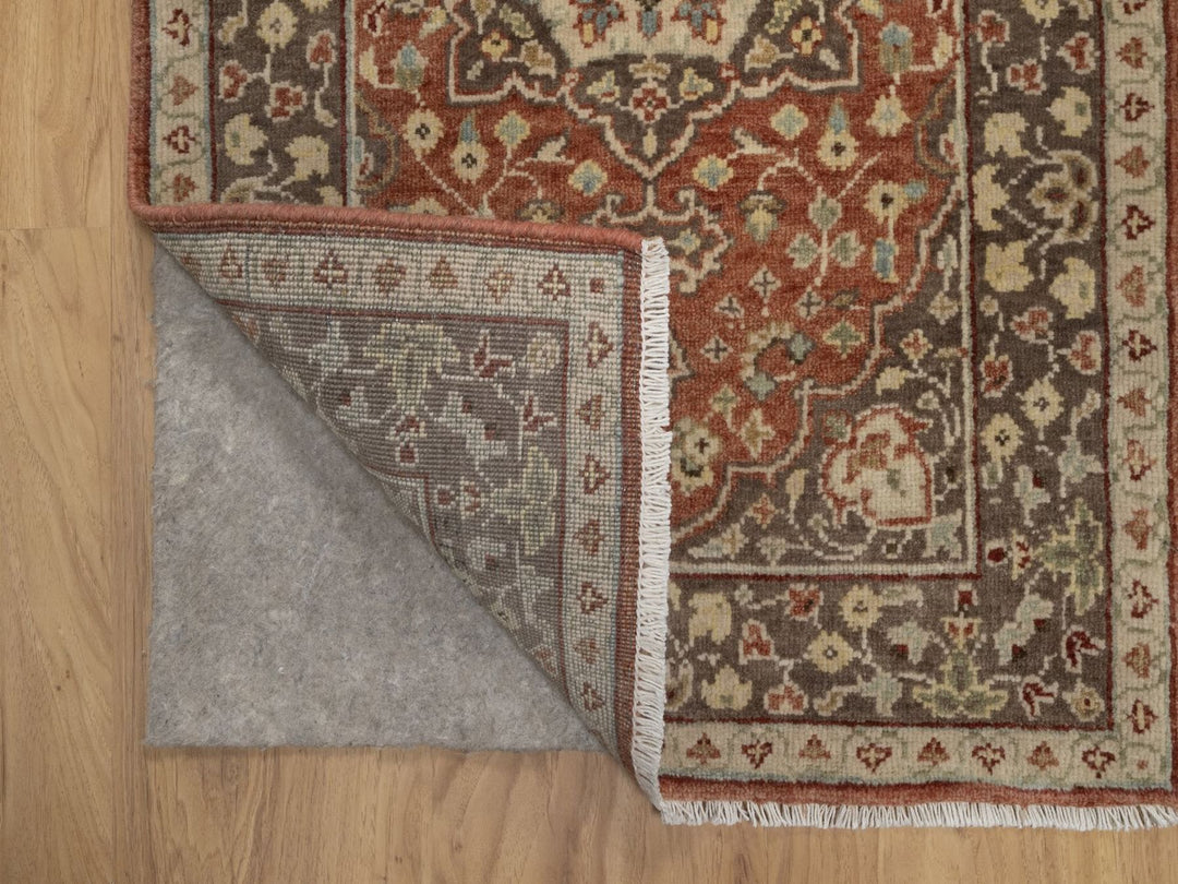 2'0" x 3'2" New Hand Knotted Red Wool Rectangle Oriental Rug - MOA10292792