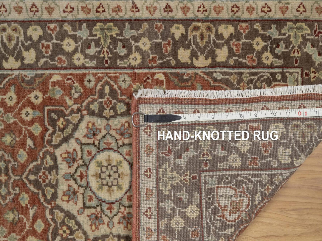 2'0" x 3'2" New Hand Knotted Red Wool Rectangle Oriental Rug - MOA10292792