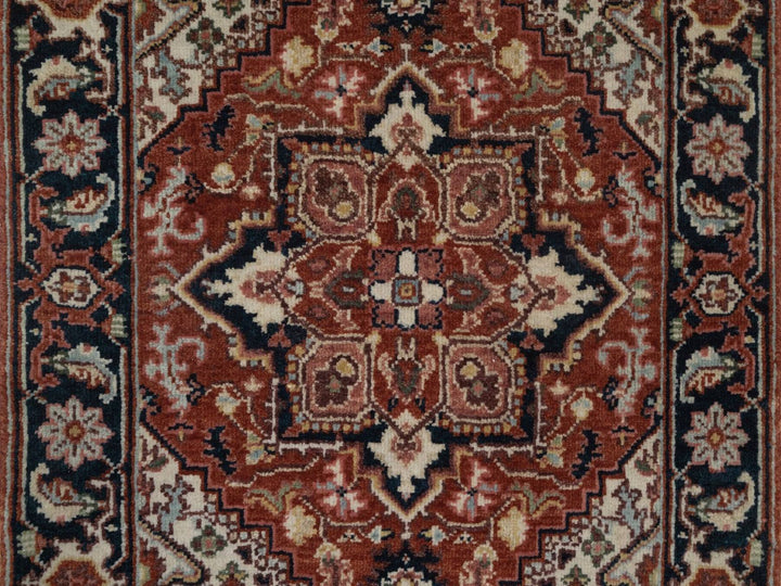 2'1" x 3'0" New Hand Knotted Red Wool Rectangle Oriental Rug - MOA10292793