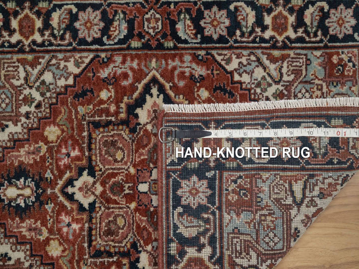 2'1" x 3'0" New Hand Knotted Red Wool Rectangle Oriental Rug - MOA10292793