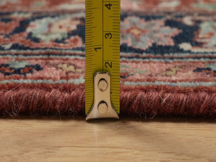 2'7" x 6'3" New Hand Knotted Red Wool Runner Oriental Rug - MOA10292807
