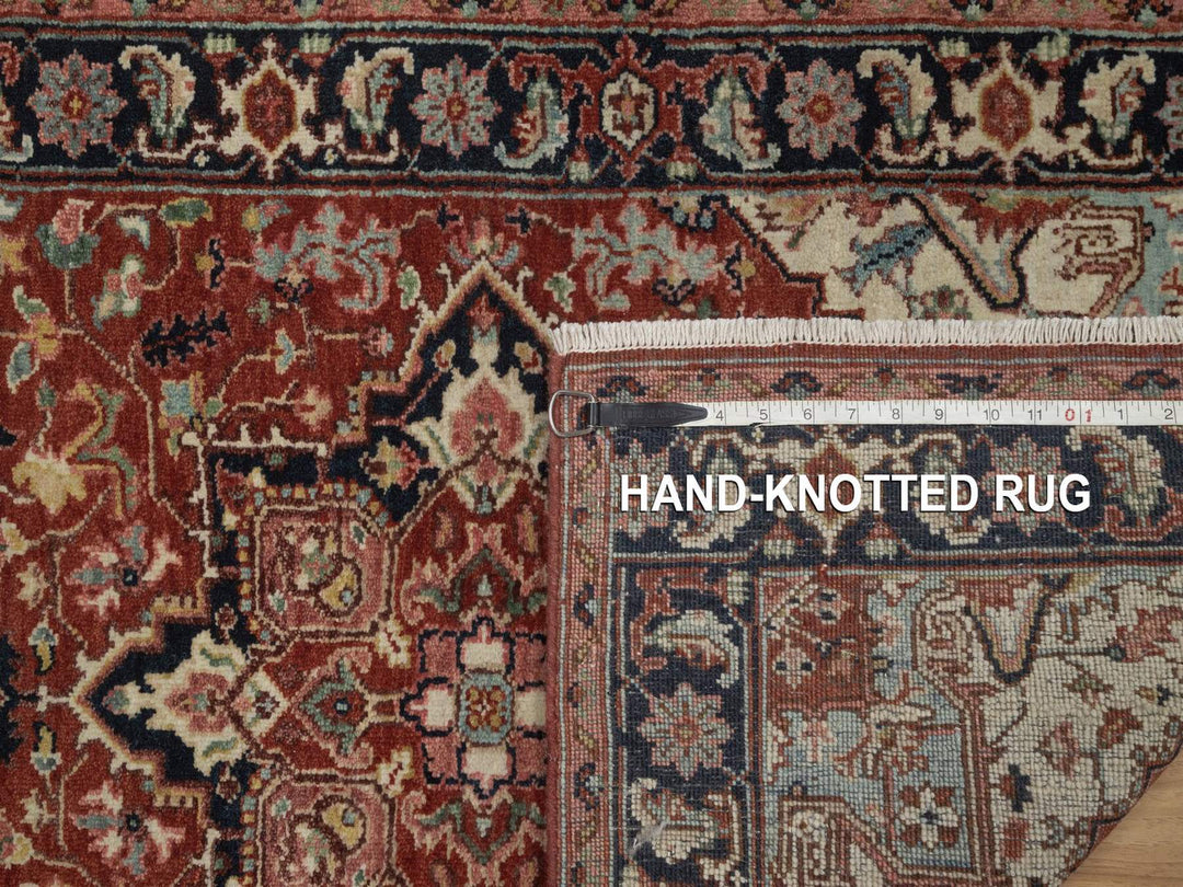 2'7" x 6'3" New Hand Knotted Red Wool Runner Oriental Rug - MOA10292807