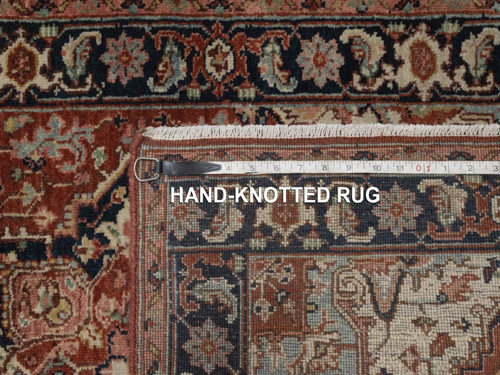 2'7" x 6'3" New Hand Knotted Red Wool Runner Oriental Rug - MOA10292817