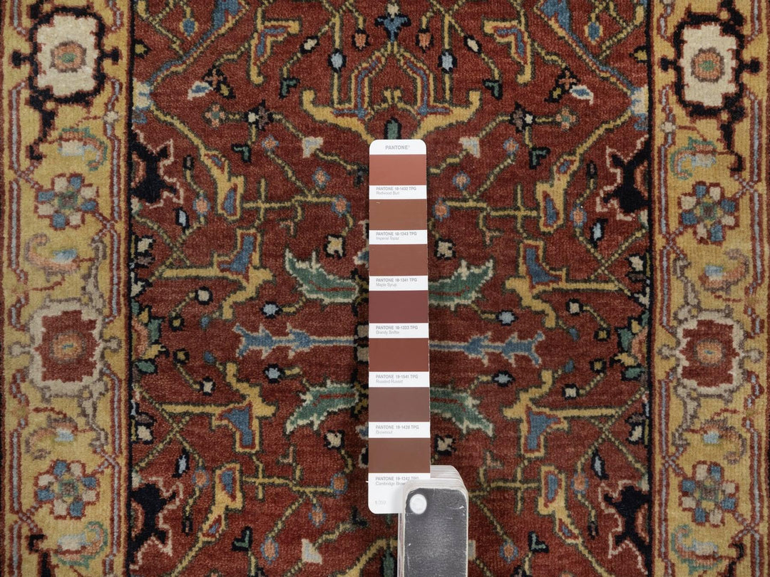 2'0" x 3'0" New Hand Knotted Red Wool Rectangle Oriental Rug - MOA10292824