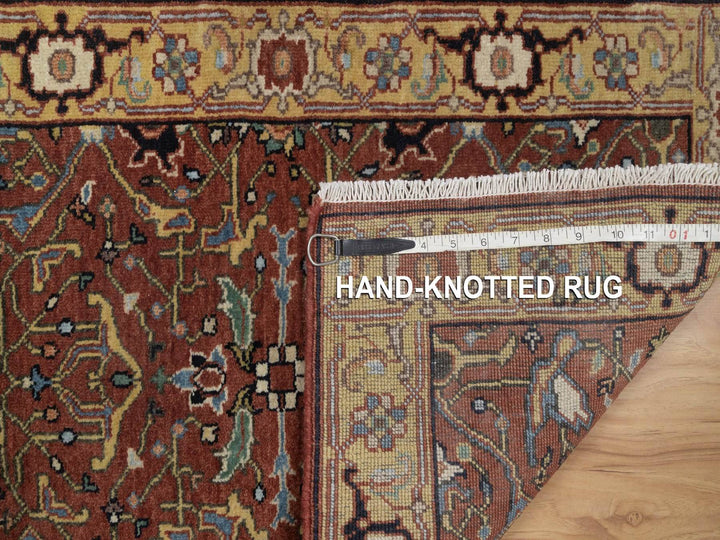 2'0" x 3'0" New Hand Knotted Red Wool Rectangle Oriental Rug - MOA10292824