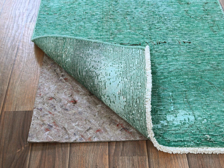 2'3" x 4'6" Vintage Hand Knotted Overdyed Wool Rectangle Oriental Rug - MOA102955