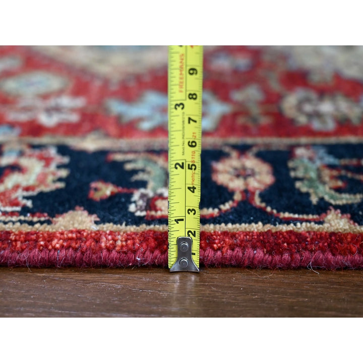 2'7" x 8'2" New Hand Knotted Red Wool Runner Oriental Rug - MOA10210295