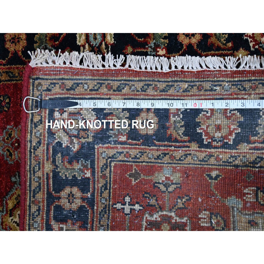 3'0" x 5'0" New Hand Knotted Red Wool Rectangle Oriental Rug - MOA10210297