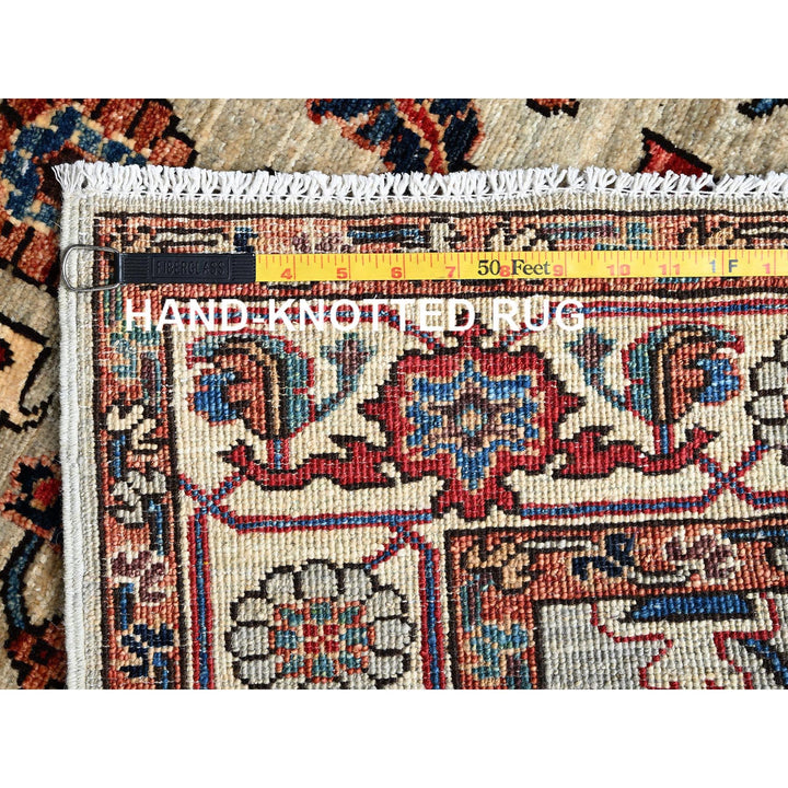 2'10" x 15'0" New Hand Knotted Grey Wool Runner Oriental Rug - MOA1021067