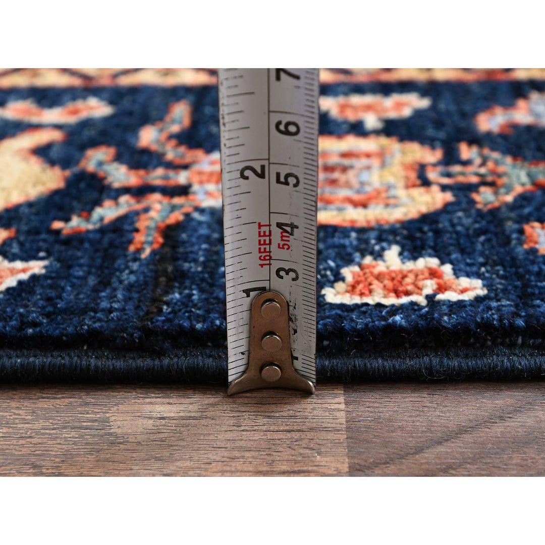 5'2" x 10'1" New Hand Knotted Red Wool Runner Oriental Rug - MOA1021102