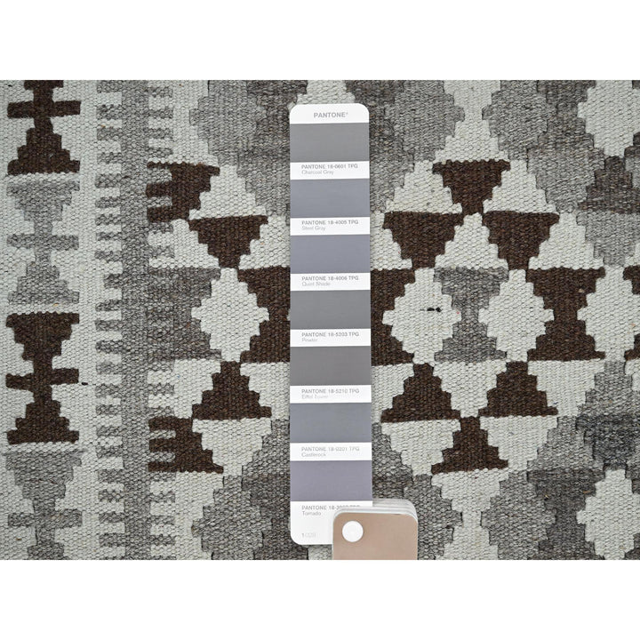3'4" x 4'9" New Hand Woven Ivory Wool Rectangle Oriental Rug - MOA1021208