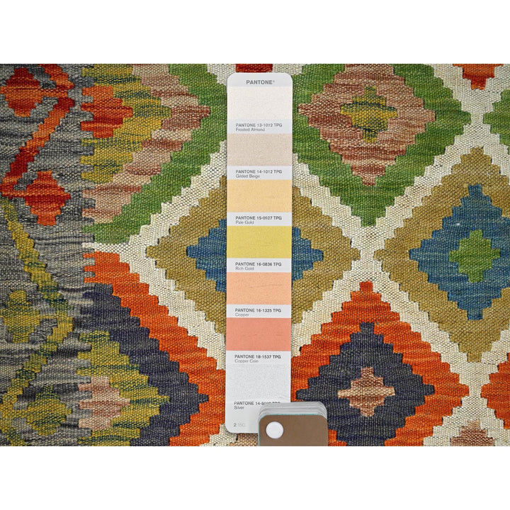 2'6" x 7'11" New Hand Woven Ivory Wool Runner Oriental Rug - MOA1021219