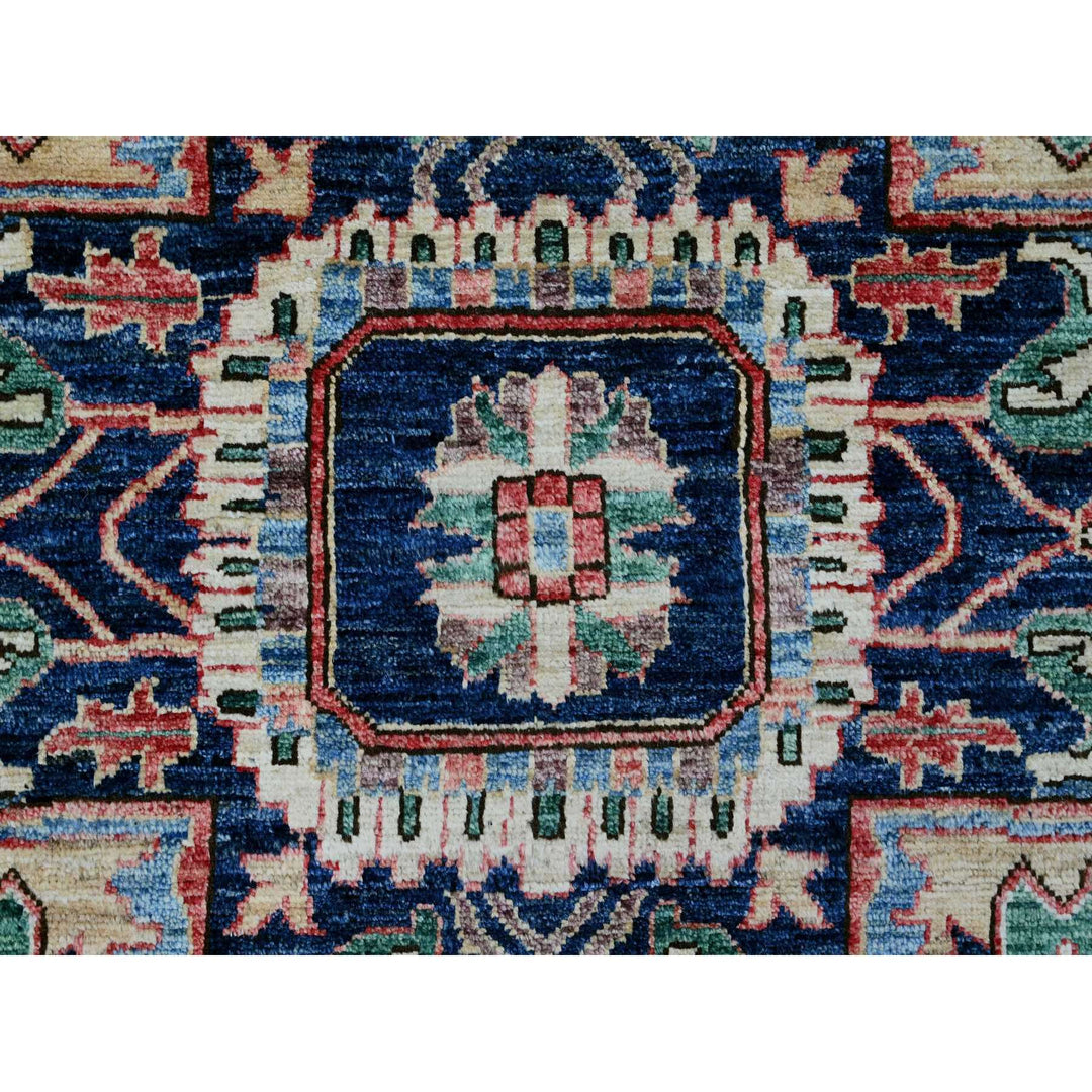 8'10" x 11'8" New Hand Knotted Ivory Wool Rectangle Oriental Rug - MOA10220624