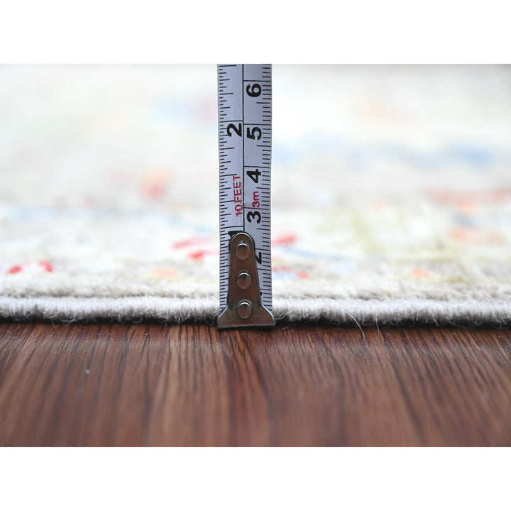 2'6" x 5'11" New Hand Knotted Brown Wool Runner Oriental Rug - MOA10220675