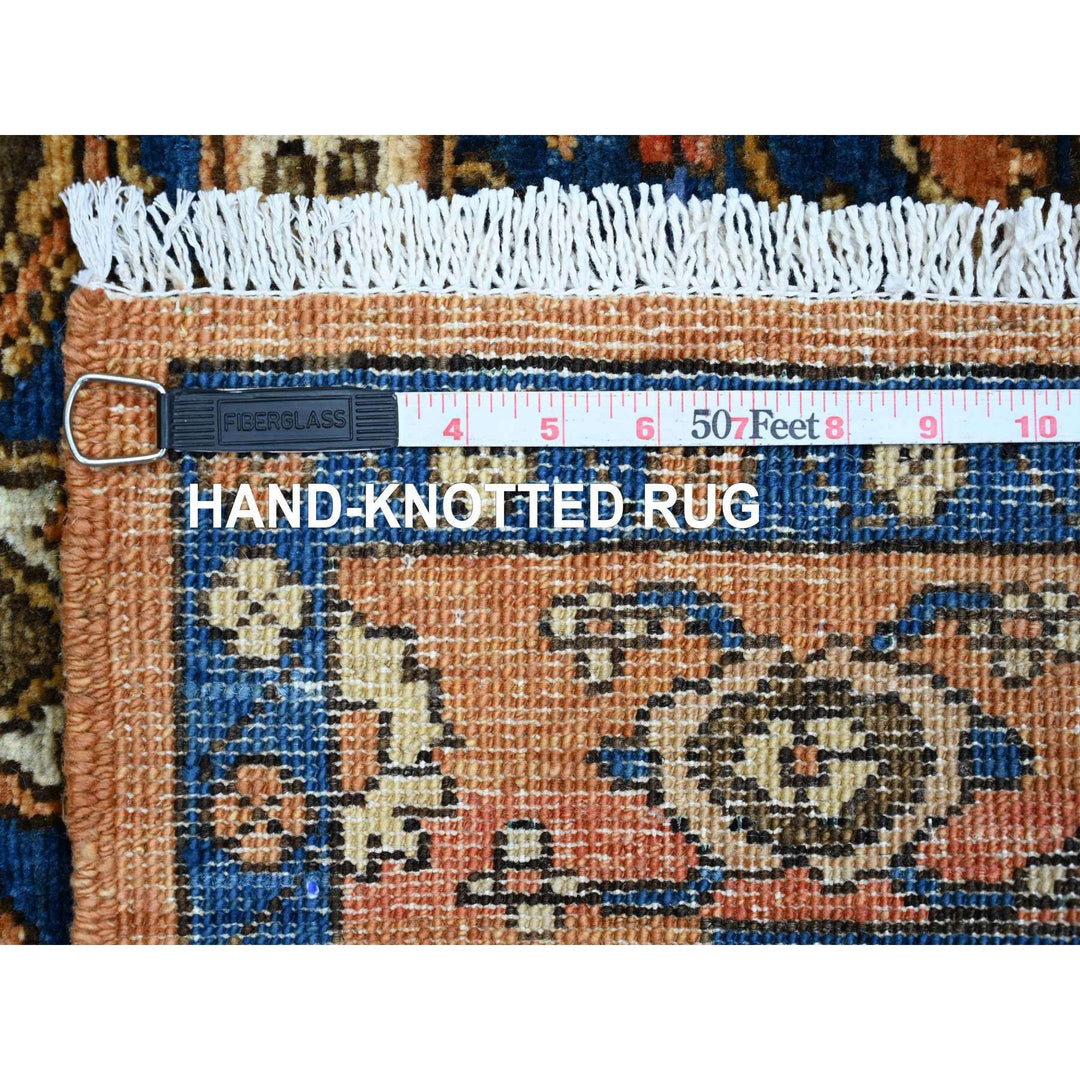 2'10" x 3'4" New Hand Knotted Brown Wool Rectangle Oriental Rug - MOA10220817