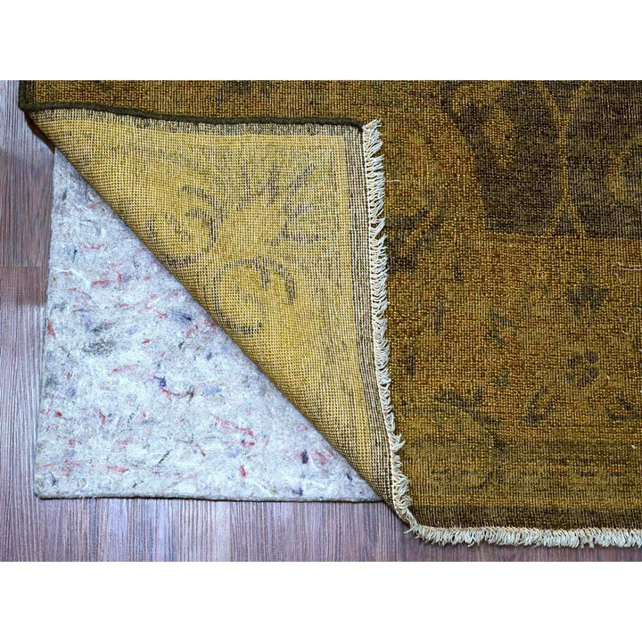 7'10" x 10'1" New Hand Knotted Brown Wool Rectangle Oriental Rug - MOA10220838