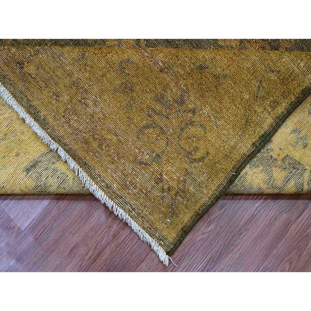 7'10" x 10'1" New Hand Knotted Brown Wool Rectangle Oriental Rug - MOA10220838