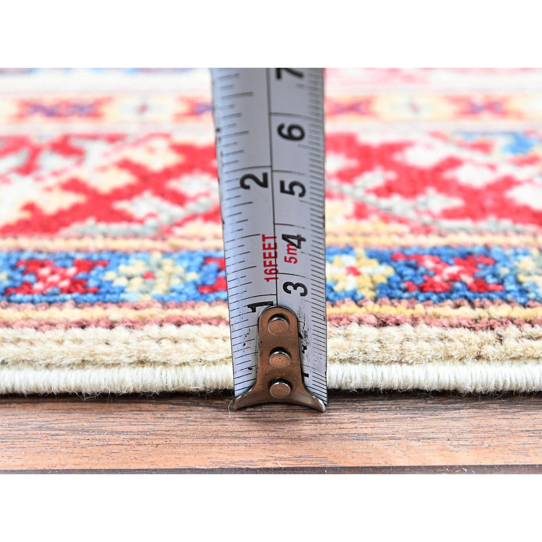 1'11" x 2'11" New Hand Knotted Ivory Wool Rectangle Oriental Rug - MOA102367