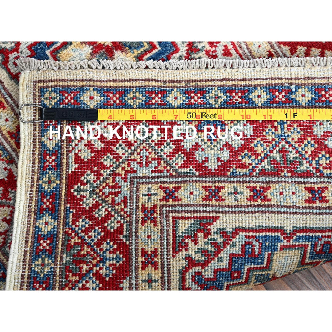 1'11" x 2'11" New Hand Knotted Ivory Wool Rectangle Oriental Rug - MOA102367