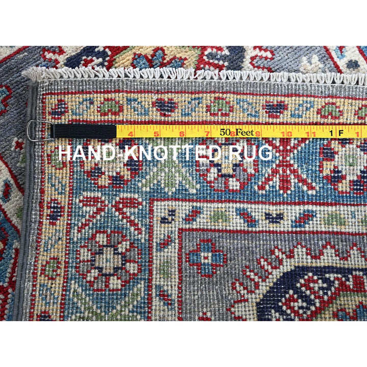 2'1" x 3'0" New Hand Knotted Grey Wool Rectangle Oriental Rug - MOA102370