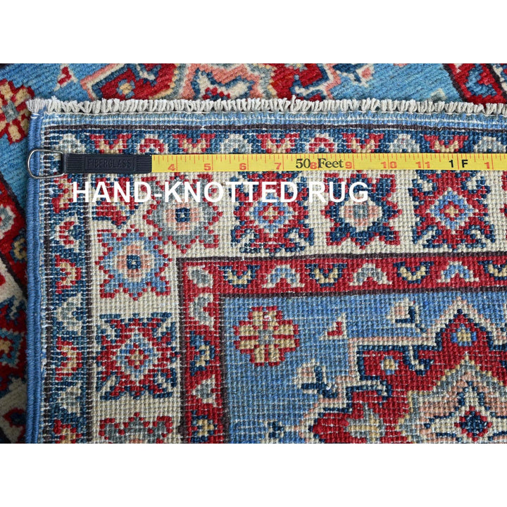 1'11" x 2'10" New Hand Knotted Blue Wool Rectangle Oriental Rug - MOA102377