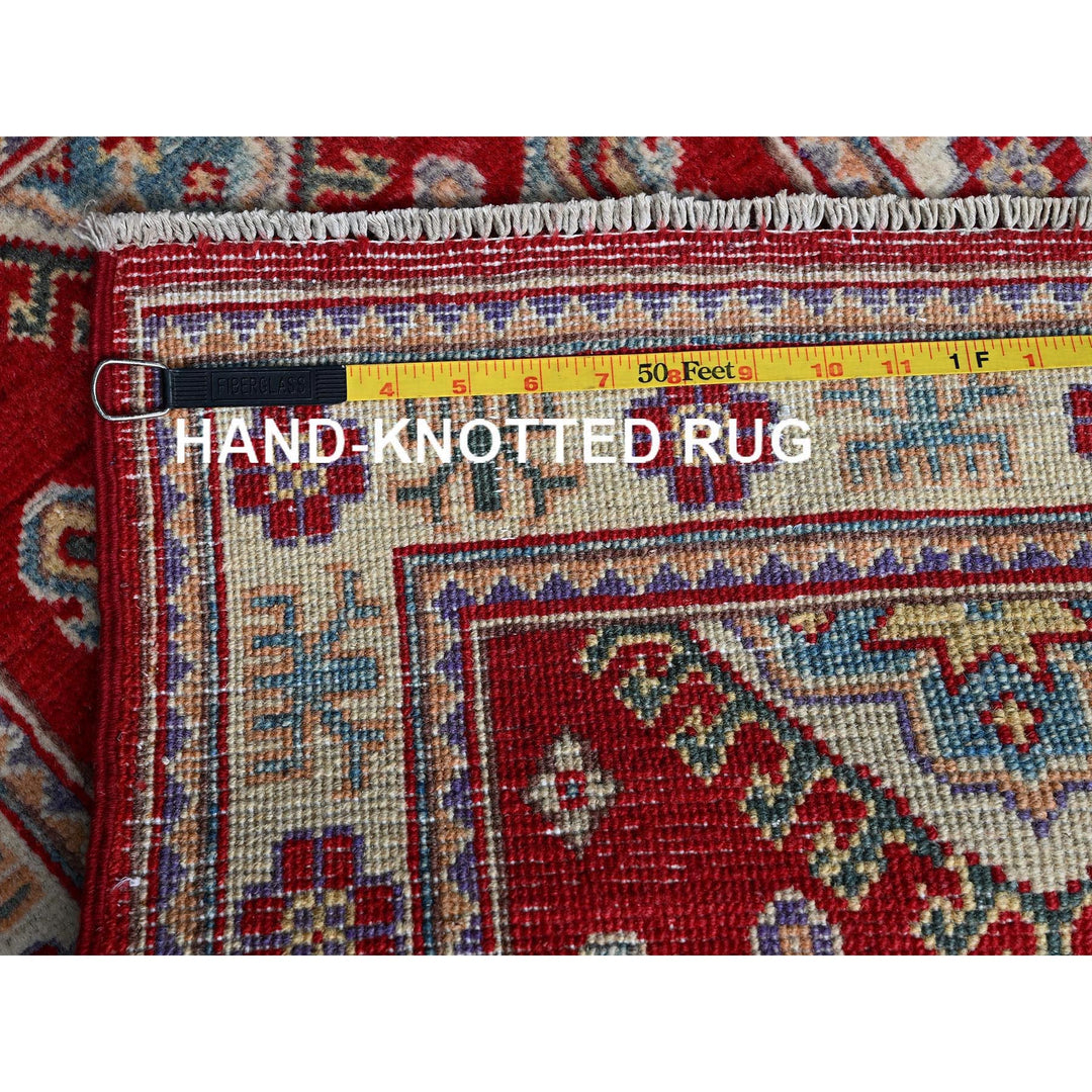 2'0" x 3'0" New Hand Knotted Red Wool Rectangle Oriental Rug - MOA102383