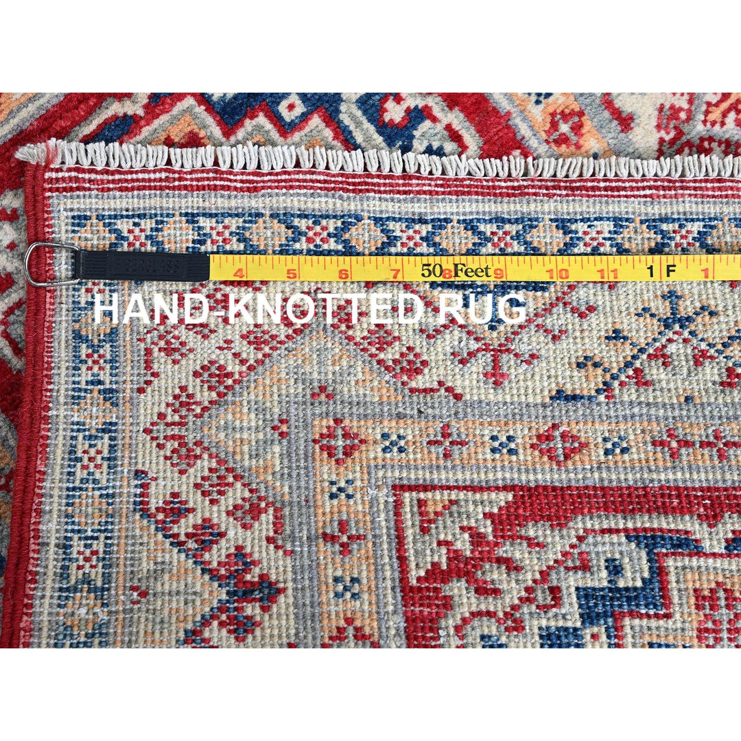 2'0" x 3'0" New Hand Knotted Red Wool Rectangle Oriental Rug - MOA102384