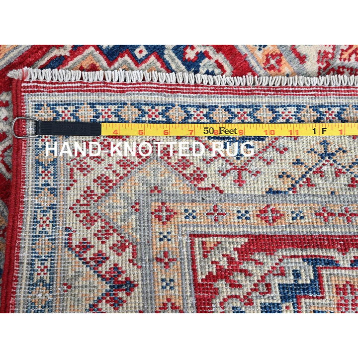 2'0" x 3'0" New Hand Knotted Red Wool Rectangle Oriental Rug - MOA102384