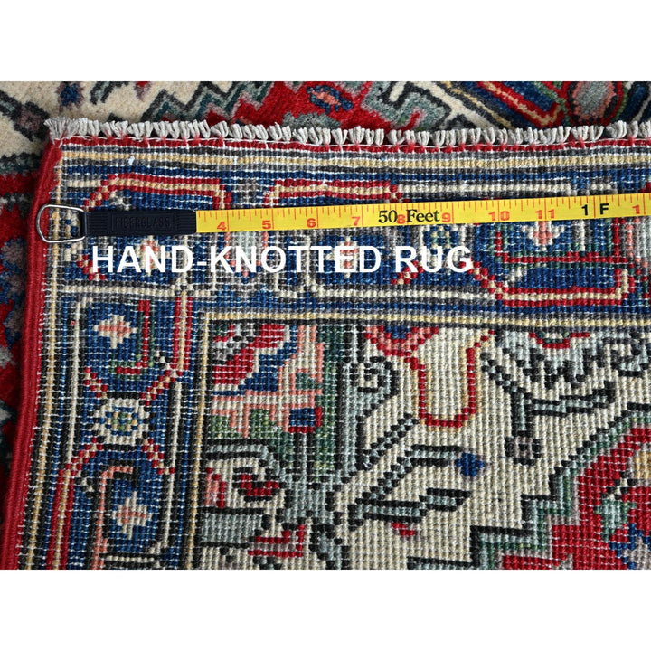 2'2" x 3'0" New Hand Knotted Red Wool Rectangle Oriental Rug - MOA102390