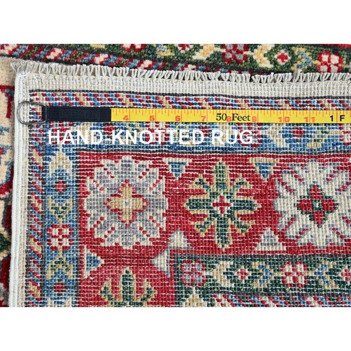 2'6" x 4'1" New Hand Knotted Ivory Wool Rectangle Oriental Rug - MOA102393