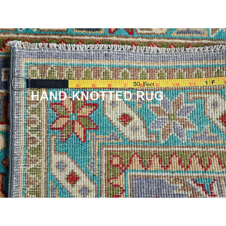 2'8" x 3'11" New Hand Knotted Purple Wool Rectangle Oriental Rug - MOA102395