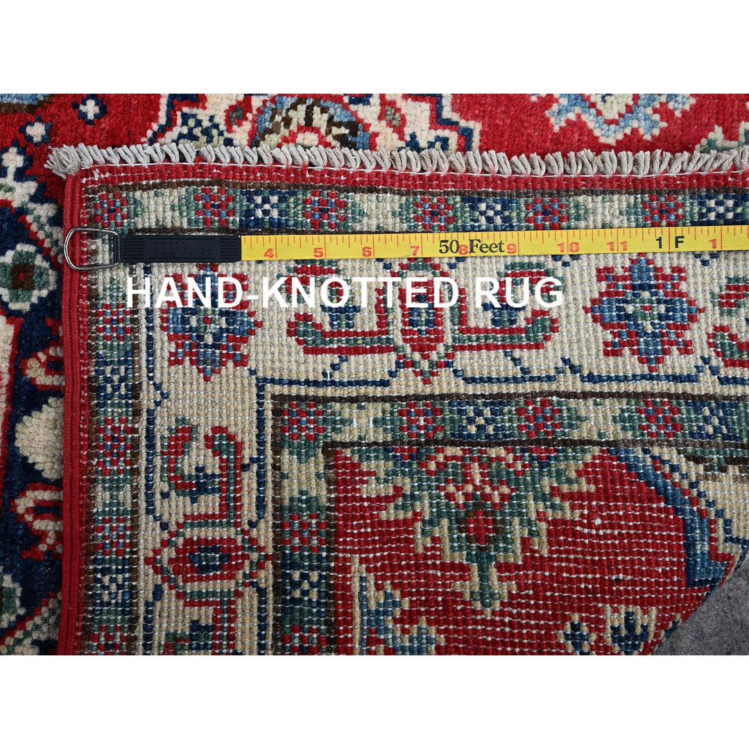 2'6" x 4'0" New Hand Knotted Red Wool Rectangle Oriental Rug - MOA102406