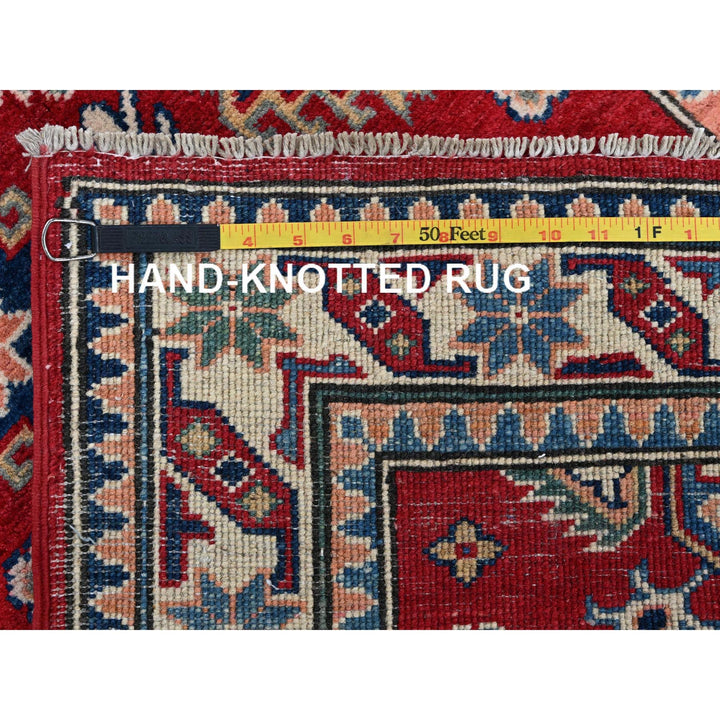 2'7" x 4'0" New Hand Knotted Red Wool Rectangle Oriental Rug - MOA102411