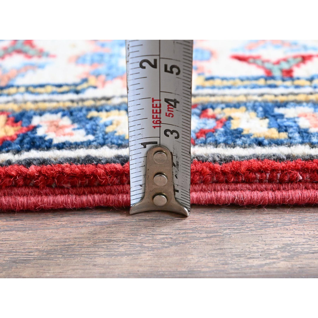 2'9" x 6'8" New Hand Knotted Red Wool Runner Oriental Rug - MOA102430