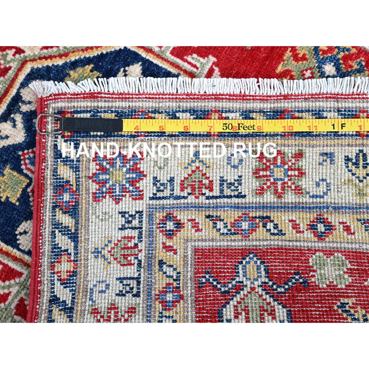 2'9" x 6'6" New Hand Knotted Red Wool Runner Oriental Rug - MOA102432
