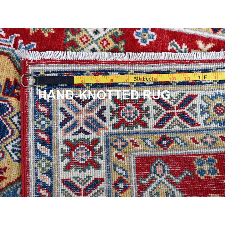 2'9" x 9'8" New Hand Knotted Red Wool Runner Oriental Rug - MOA102456